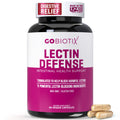 GOBIOTIX Lectin Defense - Lectin Blocker Supplement for Leaky Gut with MSM and Digestive Enzymes - Aids in Intestinal Health for Women and Men - Non-GMO - FENGGESTORE20