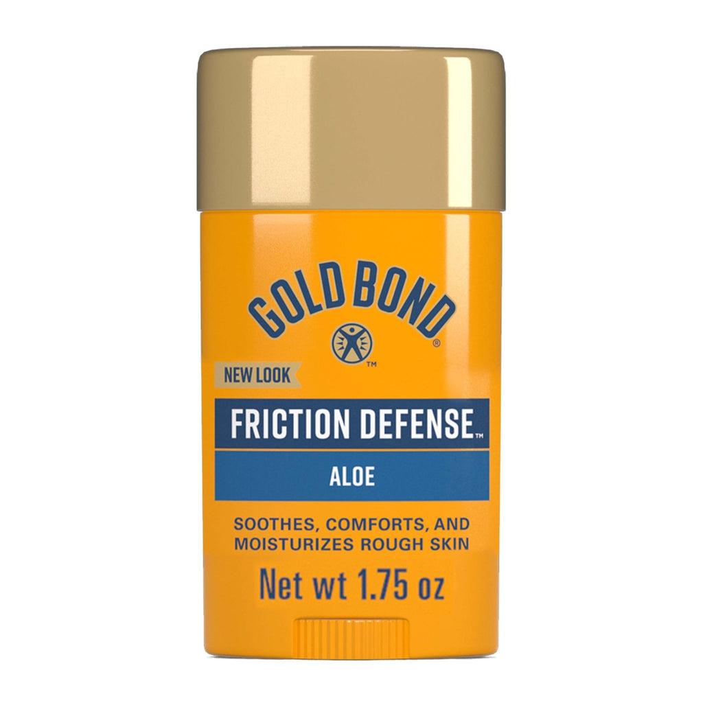 Gold Bond Friction Defense Stick, Anti Chafing Stick with Aloe to Soothe, Comfort & Moisturize Chafed Skin, 1.75 oz. - FENGGESTORE20
