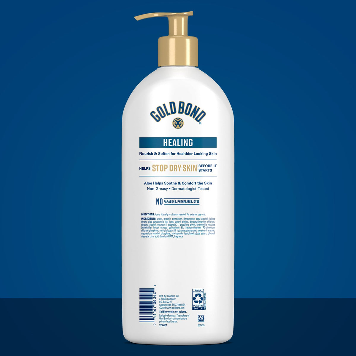 Gold Bond Healing Hydrating Lotion With Aloe Moisturizes, Heals & Smooths Dry Skin, Delivers Immediate 24-Hour Hydration, Value Size, 24 oz. - FENGGESTORE20