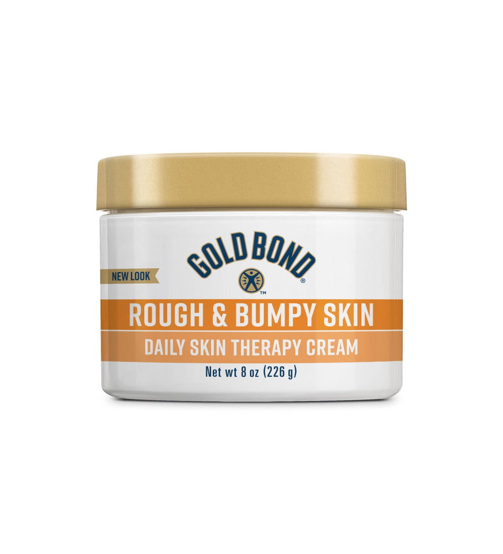 Gold Bond Rough & Bumpy Daily Skin Therapy Cream, 8 oz Cream With 7 Moisturizers & 3 Vitamins - FENGGESTORE20