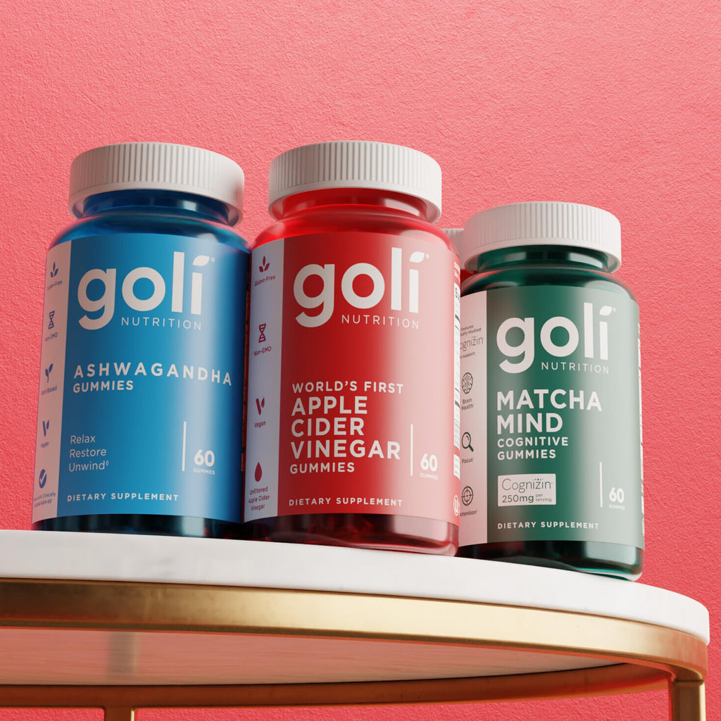 Goli Apple Cider Vinegar Gummies - Worlds First ACV Gummy with Vitamin B12, Beetroot & Pomegranate - FENGGESTORE20