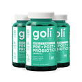 Goli Pre Pro Postbiotic Gummies - Worlds First 3-in-1 Formula with DE111 Probiotics, XOS Prebiotics, MCC1849 Postbiotics - Vegan, Non-GMO, - FENGGESTORE20