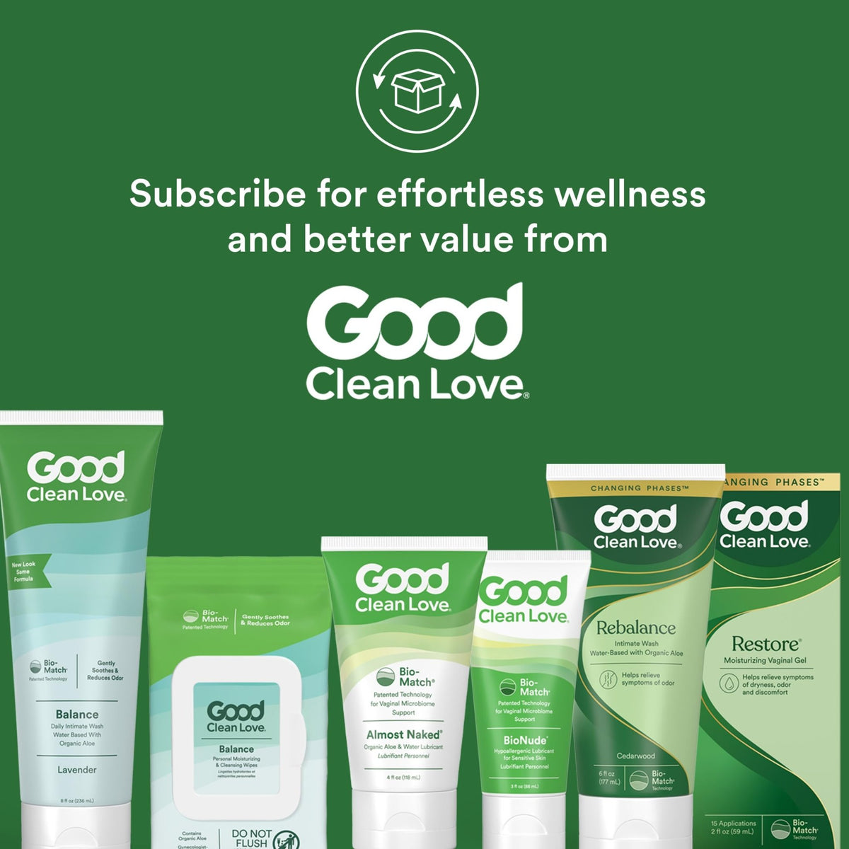 Good Clean Love Restore Moisturizing Vaginal Gel, pH-Balanced Vaginal Moisturizer, Water-Based Feminine Care with Aloe Vera & Lactic Acid, Reduces Dryness, Discomfort & Odor for Women, 2 Oz (2-Pack) - FENGGESTORE20