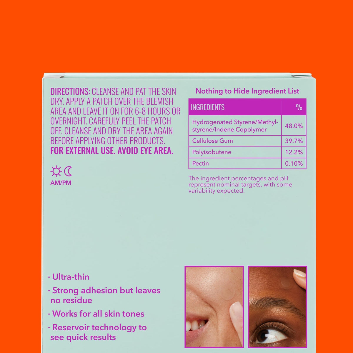 Good Molecules Pimple Patches for Face, 60 Pack – Ultra-Thin Hydrocolloid Acne & Zit Patches - FENGGESTORE20