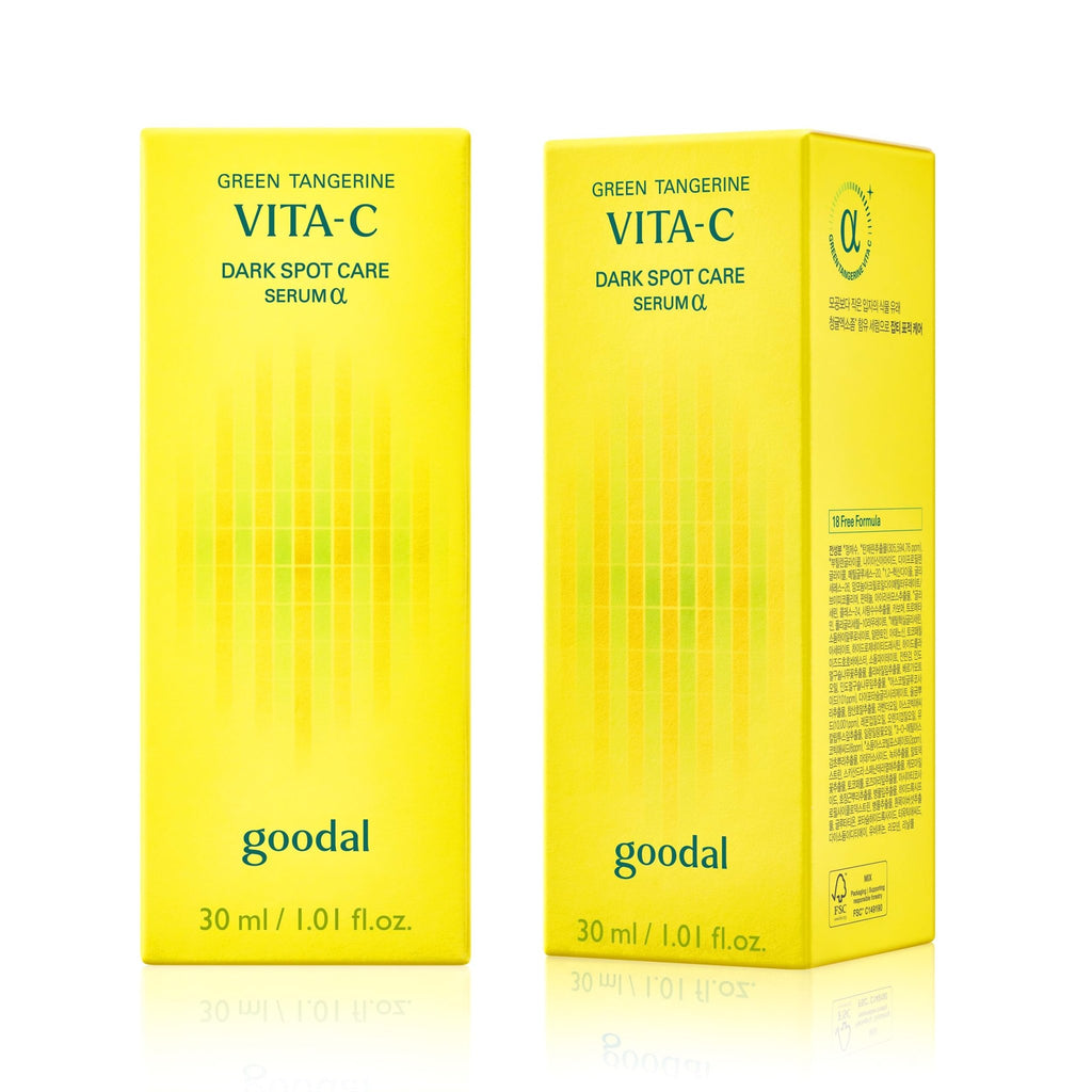 GOODAL Green Tangerine Vitamin C Serum [Advanced Ver.] – Facial Serum with 5% Niacinamide & Exosome Technology - FENGGESTORE20