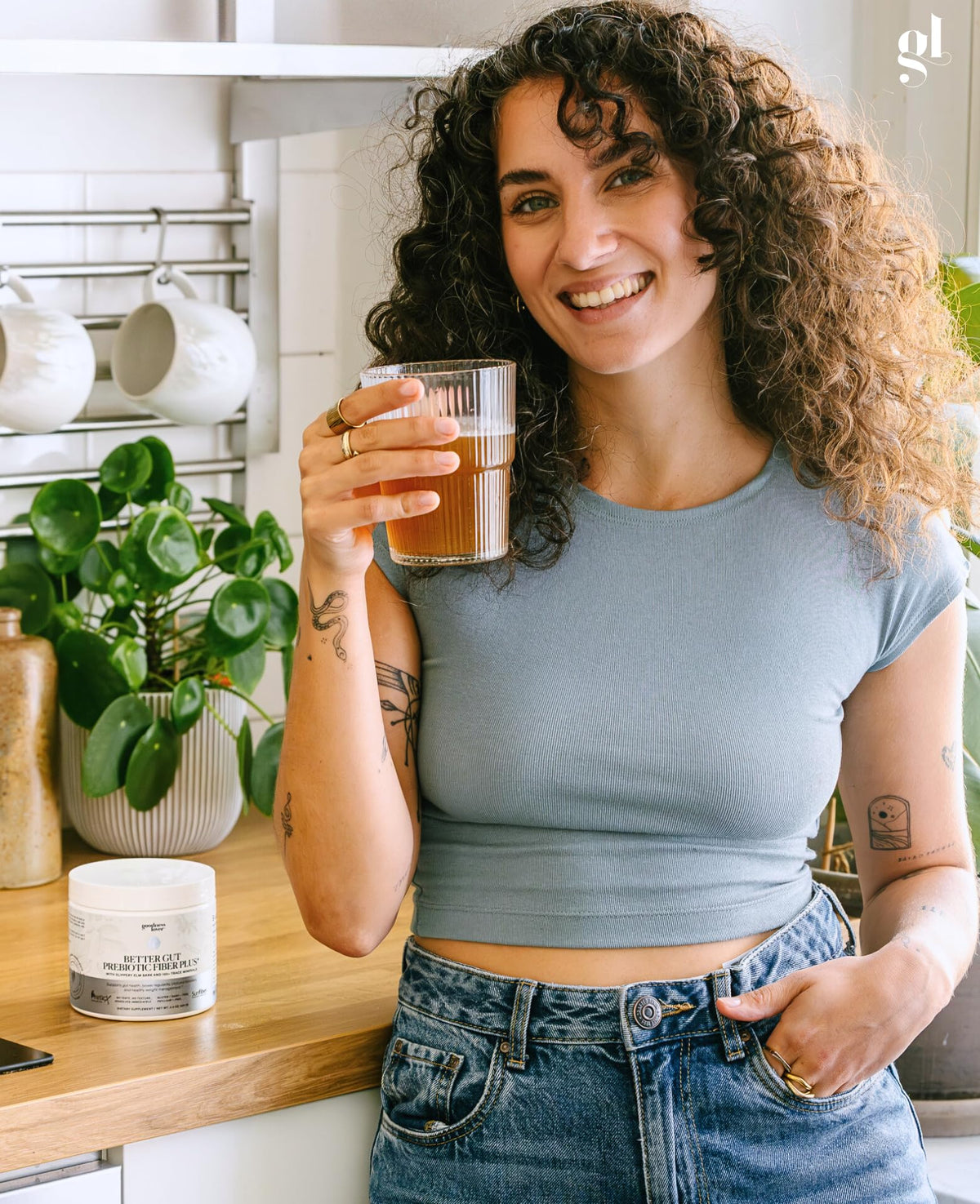 Goodness Lover Better Gut Prebiotic Fiber Plus, Digestive Health Supplement for Gut Health Support, Bloat Relief & Regularity Support, 30 Servings - FENGGESTORE20
