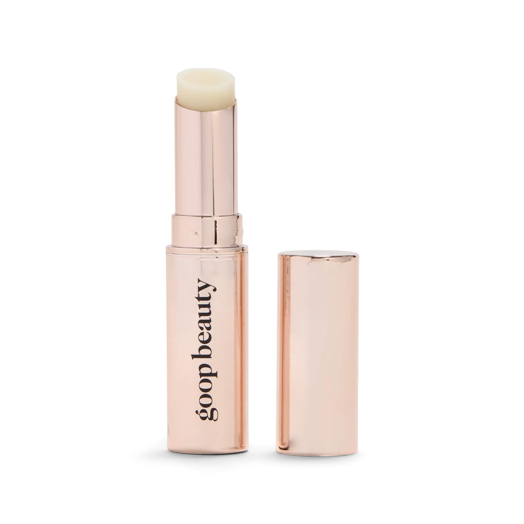 goop Beauty Clean Lip Balm | Dry Lips Treatment | Coconut Oil, Pomegranate Extract, & Shea Butter | Petroleum Free | 0.16 oz - FENGGESTORE20