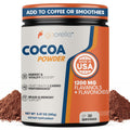 goorello High Flavanol Cocoa Powder Supplement, 1200mg Cocoa Flavanols & Flavonoids, 30 Servings for Support Heart Health, - FENGGESTORE20