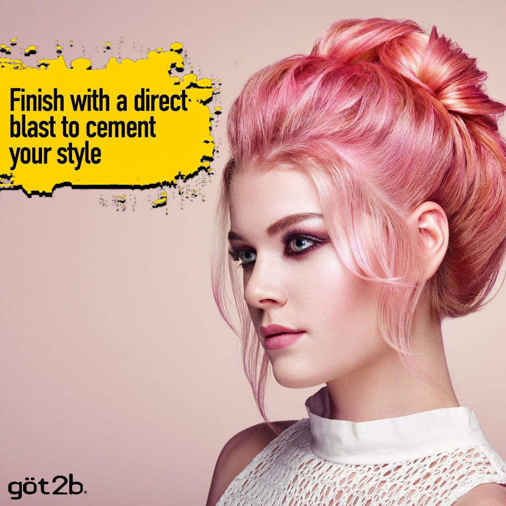 Got2b Glued Blasting Freeze Hairspray, 12 oz, Pack of 2 - FENGGESTORE20