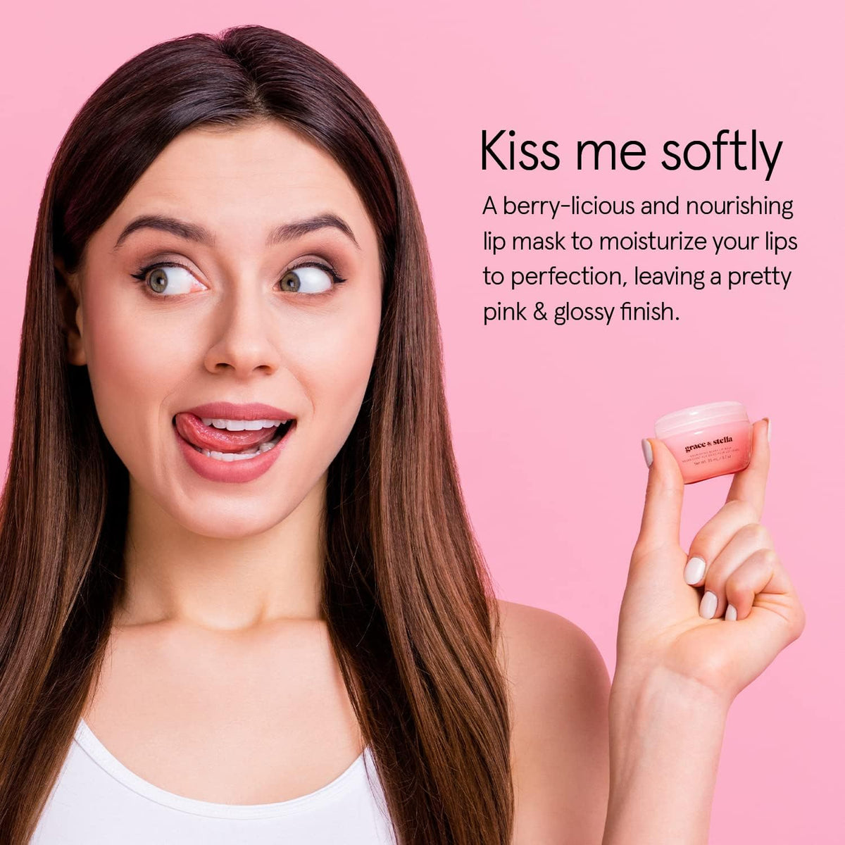 grace & stella Award Winning Lip Butter - Hydrating Lip Balm - Nourishing Lip Mask (1-pack) Travel Essentials, Travel Size Toiletries - FENGGESTORE20