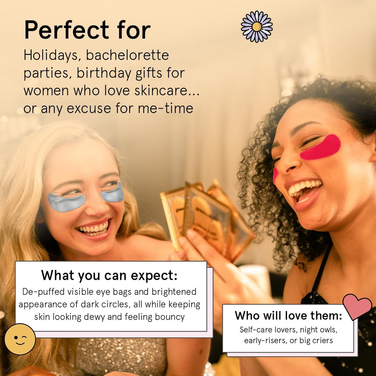 grace & stella Award Winning Under Eye Mask - Birthday Gifts for Women - Gel Eye Patches - FENGGESTORE20