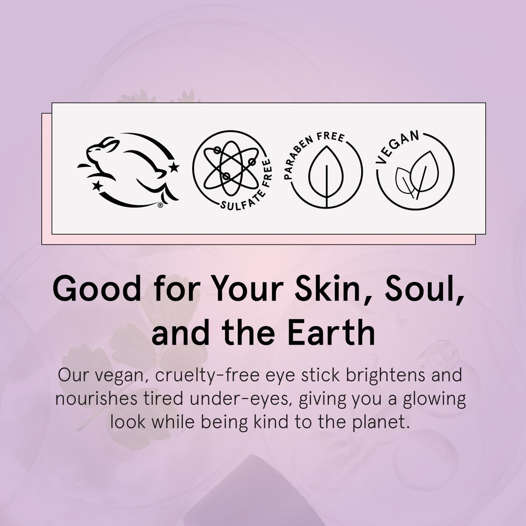 grace & stella Under Eye Brightener Balm Stick - Travel Size Toiletries - Retinol & Caffeine Eye Cream - FENGGESTORE20