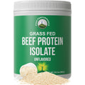 Grass Fed Beef Protein Powder - Lactose Free Great Tasting Beef Protein Isolate. Complete Animal Based Non Dairy Paleo Carnivore Supplement for Prime Muscle Building. No Whey. Unflavored - FENGGESTORE20