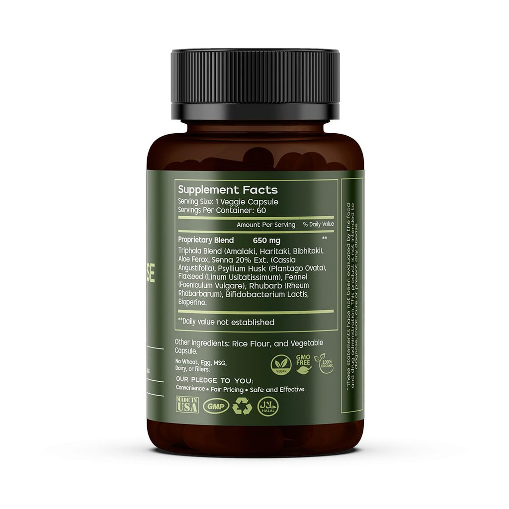 GREEN'S BEST Colon Cleanse Capsules – Advanced Digestive Support & Natural Detox – with Probiotics, Senna, Aloe Ferox & Fiber - FENGGESTORE20