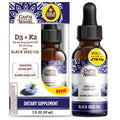 GuruNanda Black Seed Oil, Cold-Pressed Nigella Sativa - Rich in Vitamin D3 5000 Units, K2 & E, High Thymoquinone | Potent Antioxidant - FENGGESTORE20