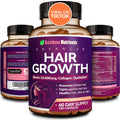 Hair Growth Vitamins for Women | Biotin 10,000mcg, Collagen, Patented OptiMSM®, goMCT - FENGGESTORE20
