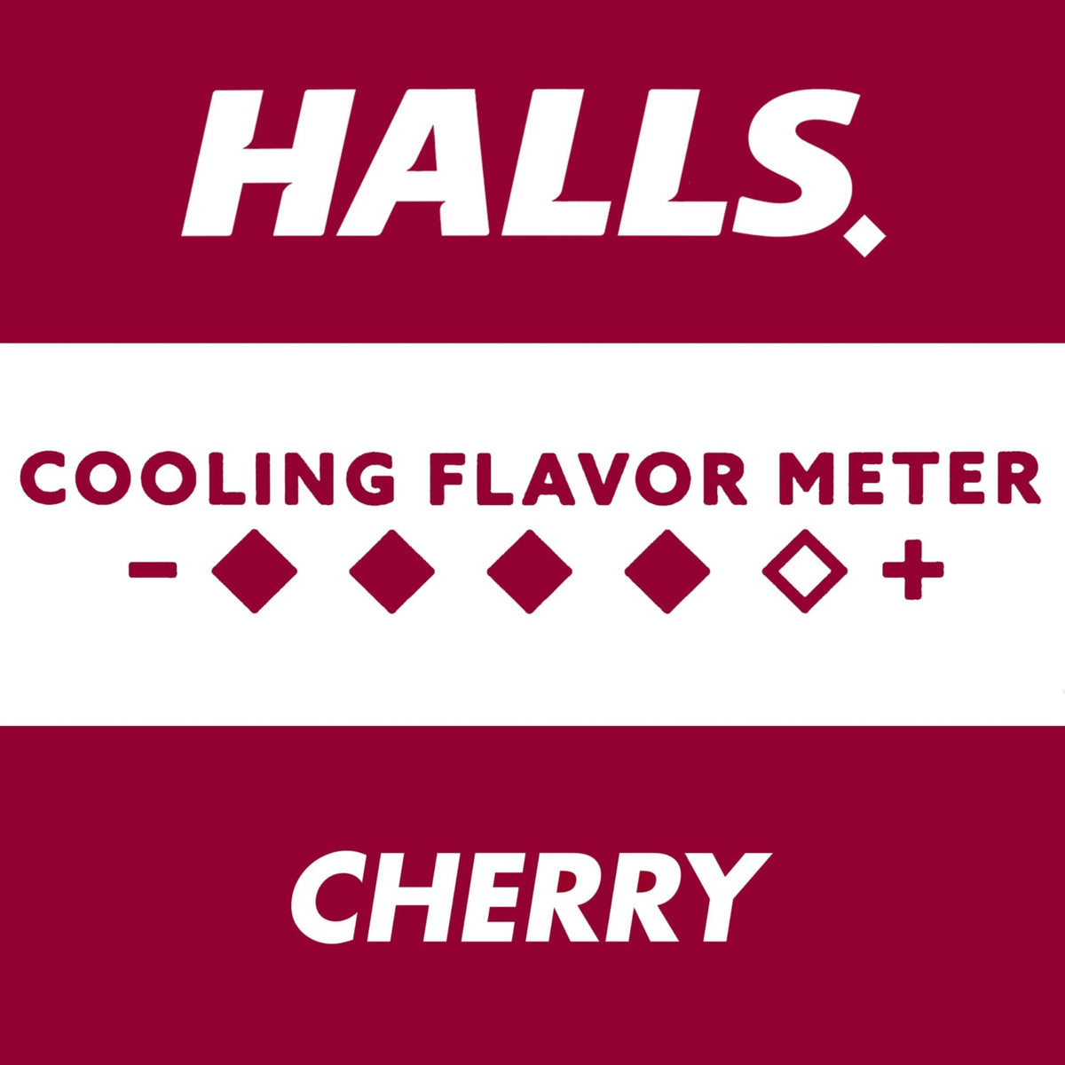 Halls Cough and Throat Relief Cherry Cough Drops, Bulk Pack, 250 Drops - FENGGESTORE20