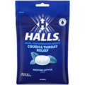 HALLS Cough and Throat Relief Mentho-Lyptus Cough Drops, 30 Drops - FENGGESTORE20