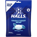 HALLS Cough and Throat Relief Mentho-Lyptus Cough Drops, Value Pack, 80 Drops - FENGGESTORE20