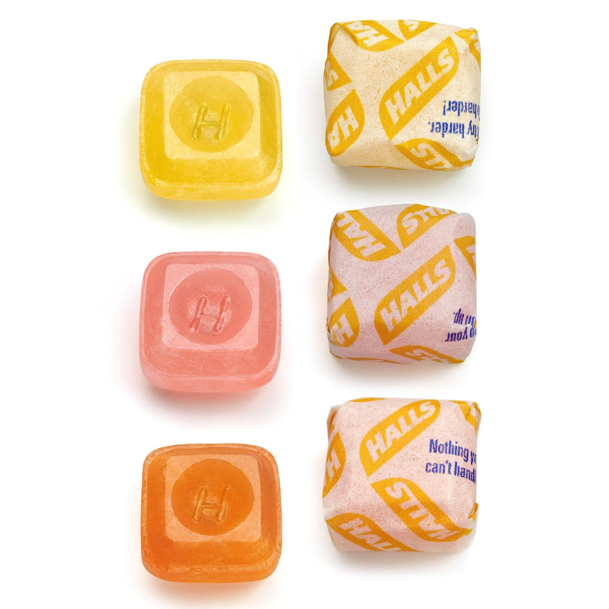 HALLS Defense Assorted Citrus Vitamin C Drops, 20 Sticks of 9 Drops (180 Total Drops) - FENGGESTORE20
