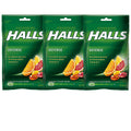 Halls Defense Vitamin C Drops Assorted Citrus - 30 ct, Pack of 3 - FENGGESTORE20