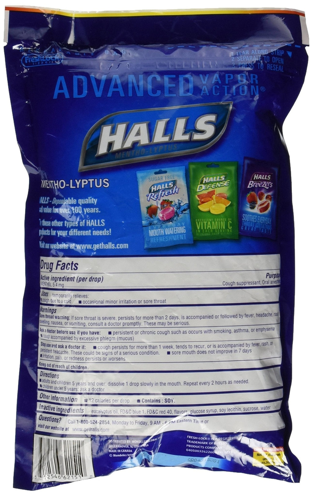 Halls Mentho-Lyptus - 200 drops - FENGGESTORE20