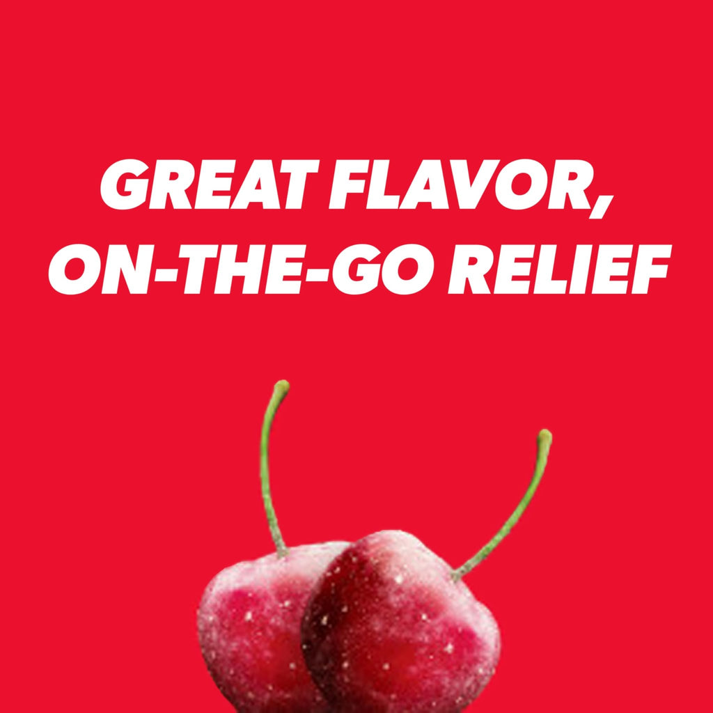 HALLS Minis Cherry Flavor Sugar Free Cough Drops, 48 Drops - FENGGESTORE20