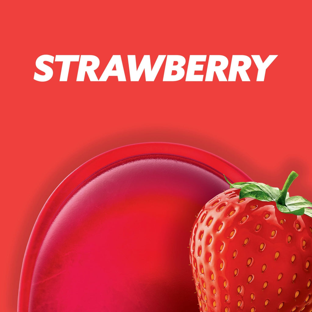HALLS Throat Relief Strawberry Cough Drops, Value Pack, 80 Drops - FENGGESTORE20