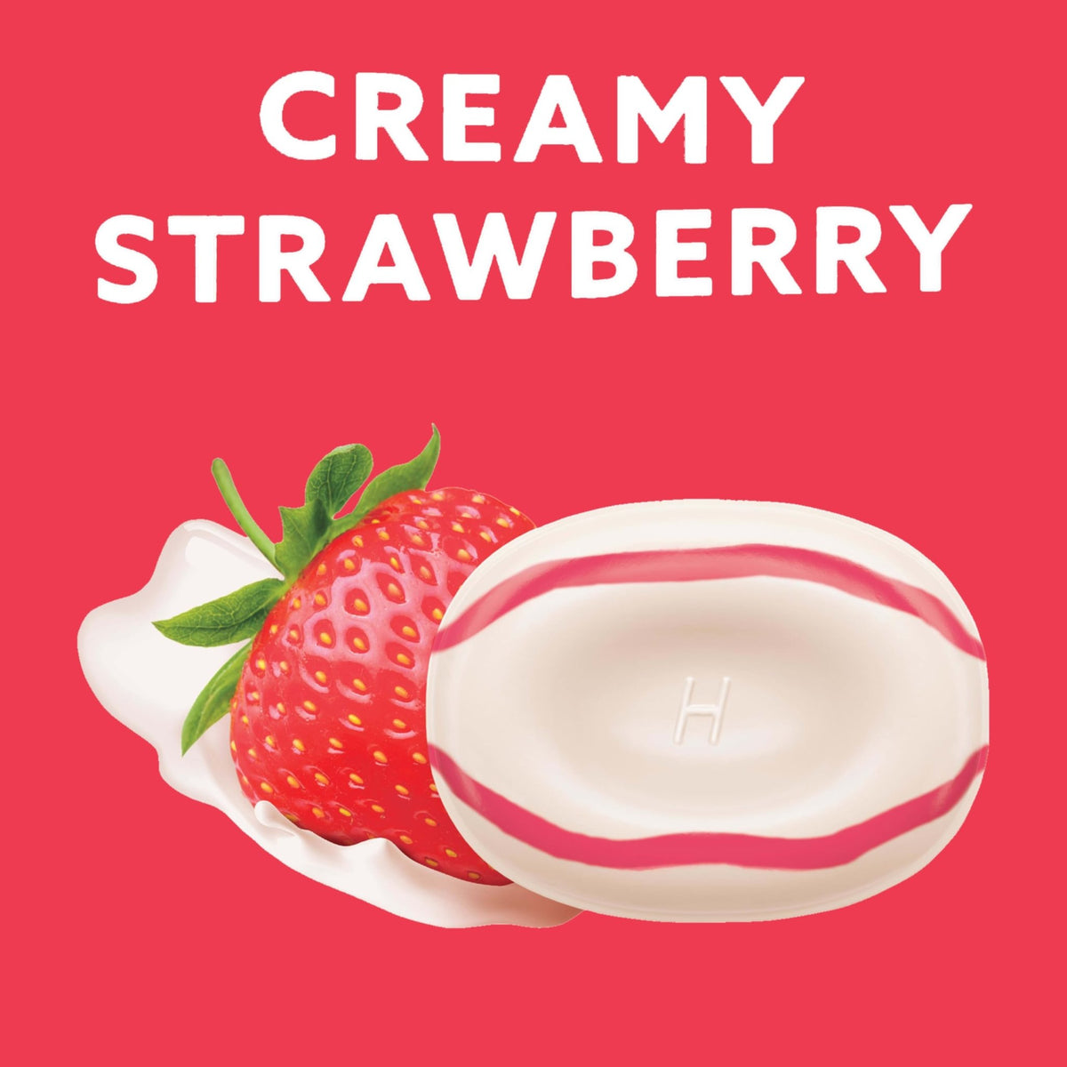 HALLS Throat Soothing Creamy Strawberry Throat Drops, 70 Drops - FENGGESTORE20
