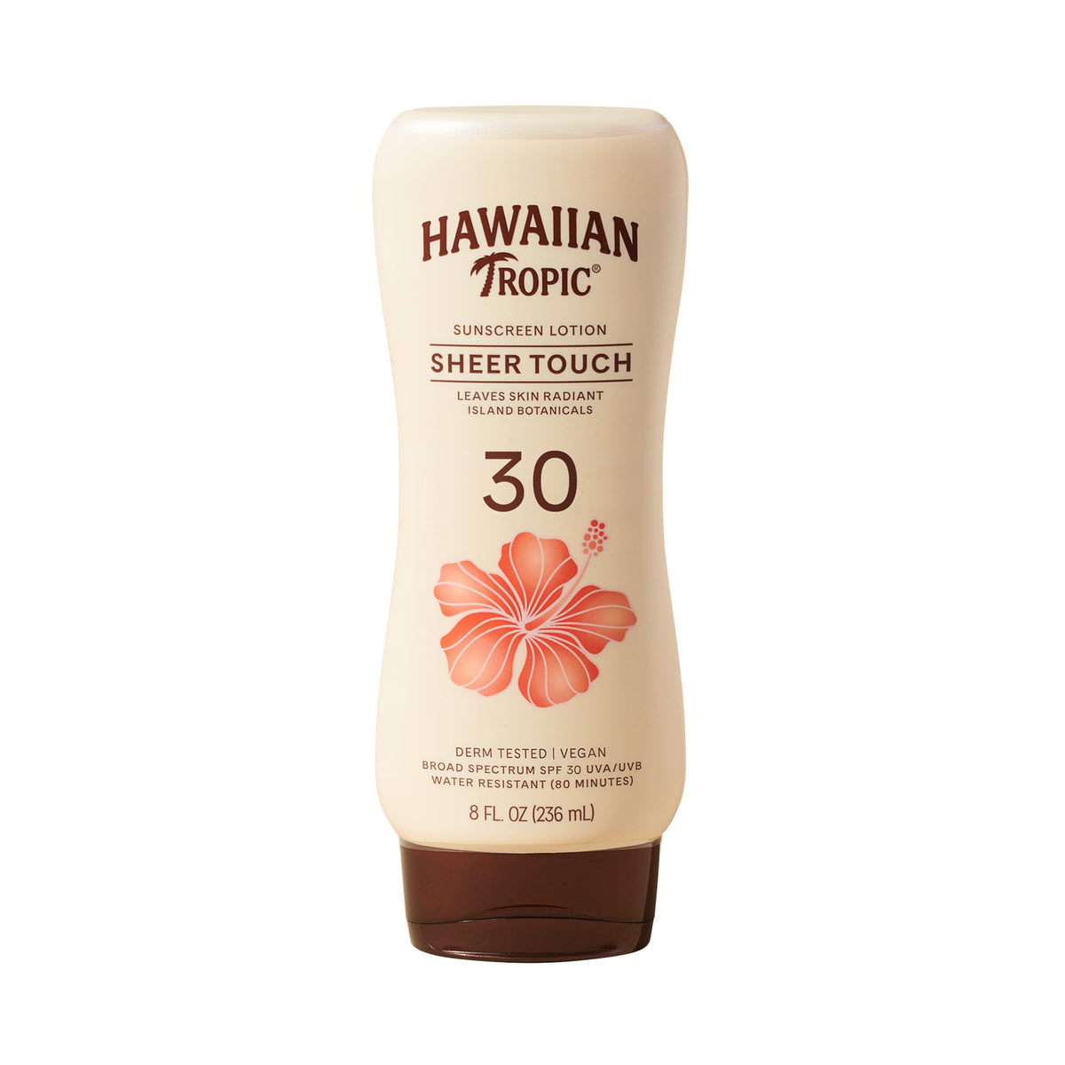 Hawaiian Tropic Sheer Touch Lotion Sunscreen, Moisturizing Broad-Spectrum Protection, SPF 30, Sun, Mango, 8 Oz - FENGGESTORE20