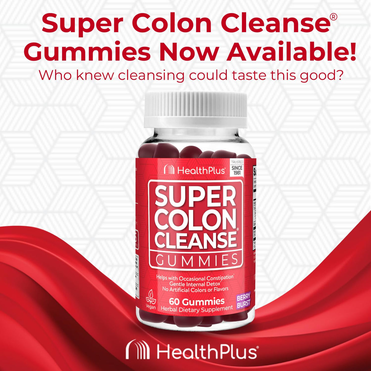Health Plus Super Colon Cleanse 15 Day Supply of Gentle Gut Cleanse Detox, Psyllium Husk, Probiotics for Constipation - FENGGESTORE20