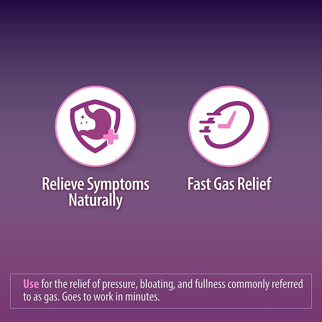 HealthA2Z® Gas Relief Simethicone 250mg, Fast Gas & Bloating Relief, Relieve Symptoms Naturally, 100 Softgels (Pack of 1) - FENGGESTORE20
