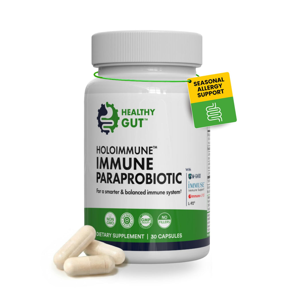 Healthy Gut HoloImmune | Paraprobiotic with Immuse Immune Support | 30 Servings - FENGGESTORE20