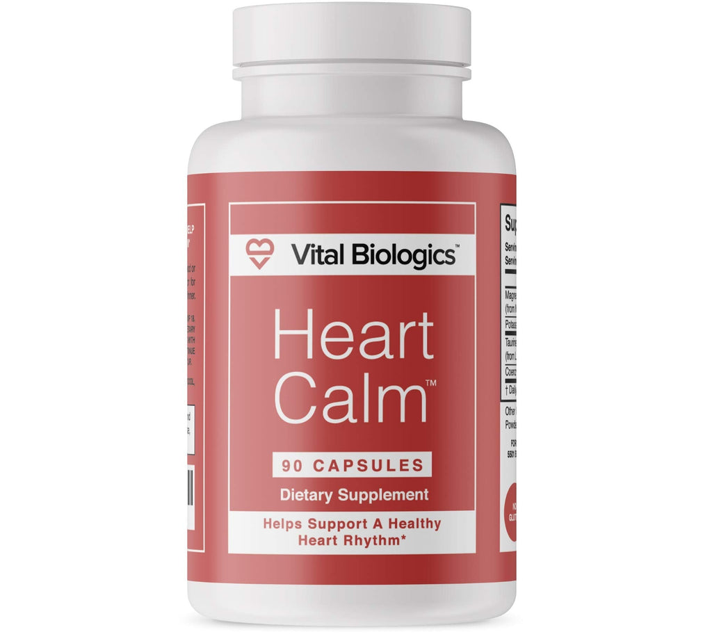 Heart Calm- Helps Support and Maintain a Healthy Heart Rhythm- A Natural, Fast-Acting Formula with Magnesium Taurate, - FENGGESTORE20