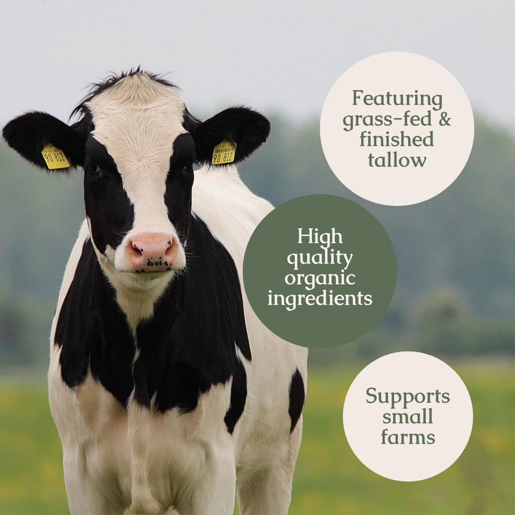 Hearth and Homestead: Handmade Whipped Tallow Balm (Unscented/Herb-Infused) - FENGGESTORE20