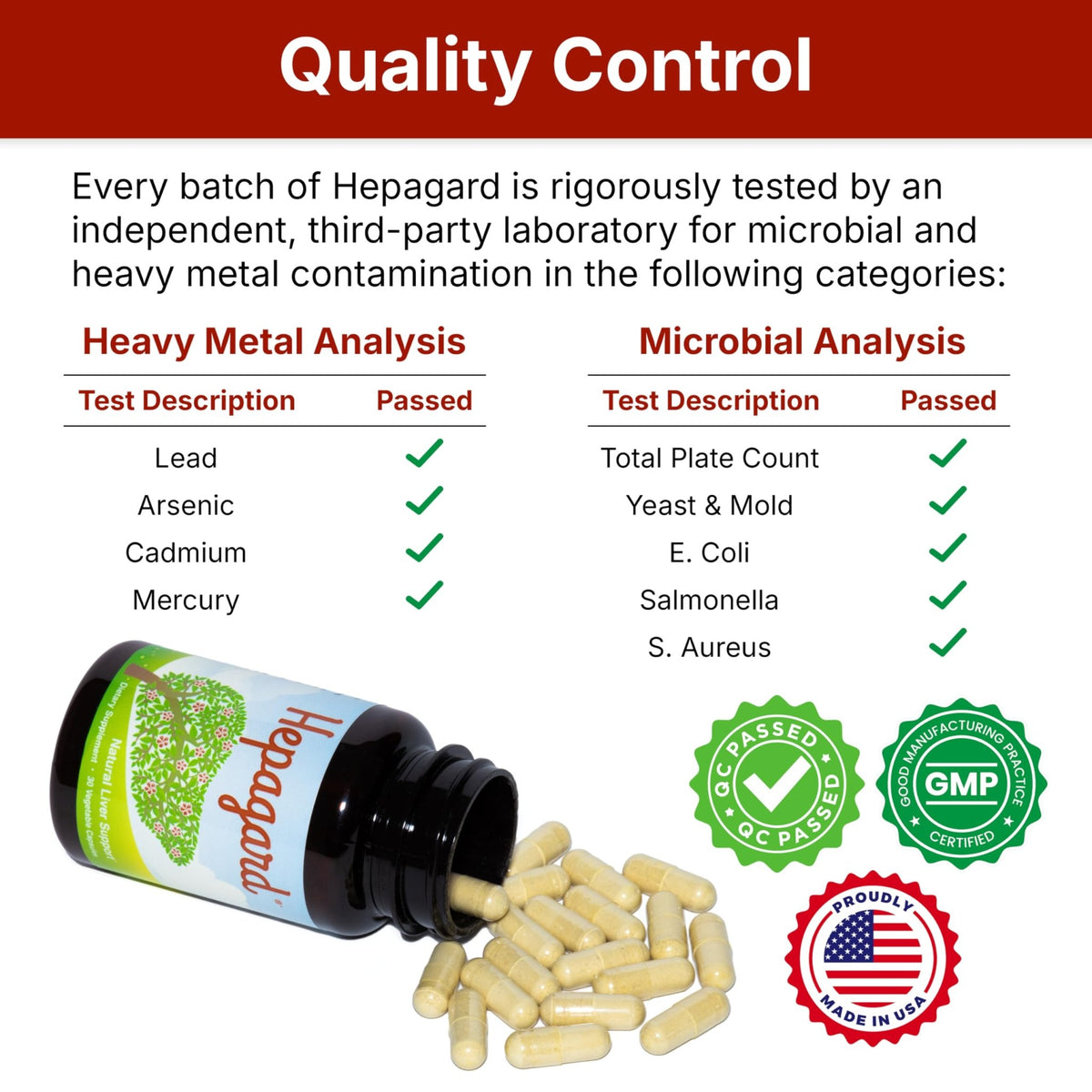 Hepagard - Natural Liver Support Supplement with N-Acetyl Cysteine (NAC) - Non-GMO, Vegan, Gluten-Free - FENGGESTORE20
