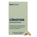 her own Cleanse, Gentle Detox, Supports Healthy Gut, Ocean Algae Cleanse, Prebiotic/Probiotic Blend, Cleansing Herbal Blend, Gluten and Soy Free, - FENGGESTORE20