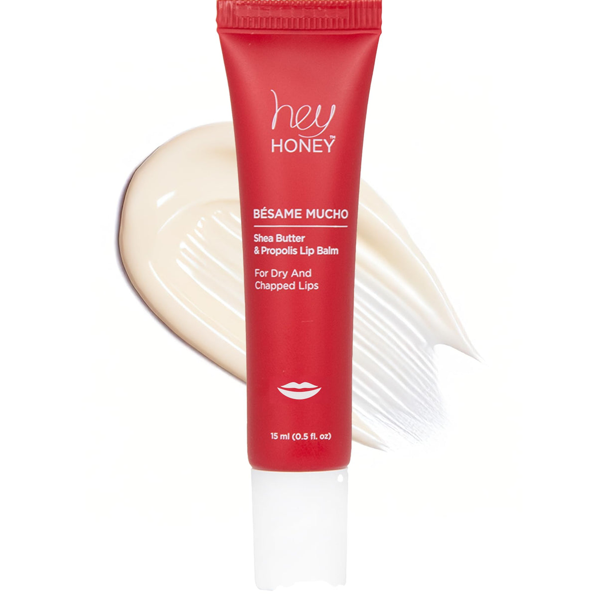 Hey Honey Skincare Bésame Mucho Shea Butter & Propolis Lip Balm | Intensive Hydration - FENGGESTORE20