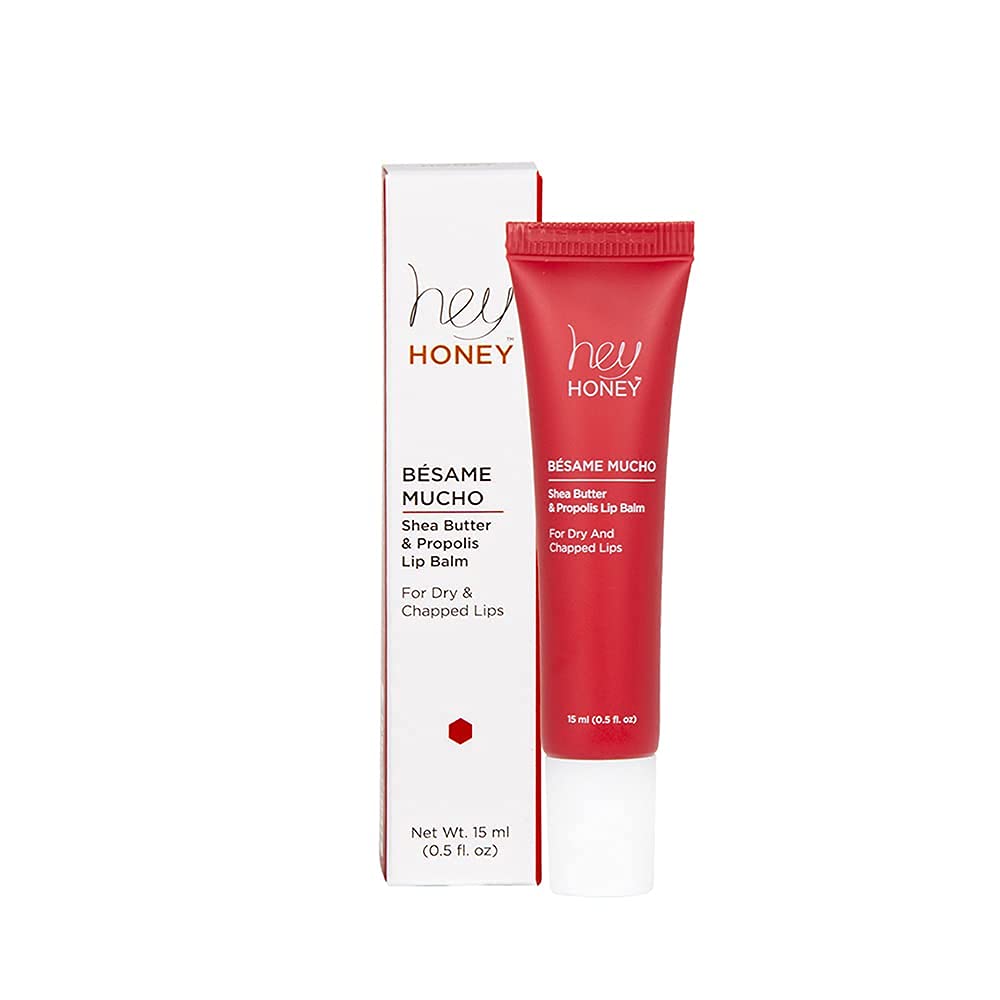 Hey Honey Skincare Bésame Mucho Shea Butter & Propolis Lip Balm | Intensive Hydration - FENGGESTORE20