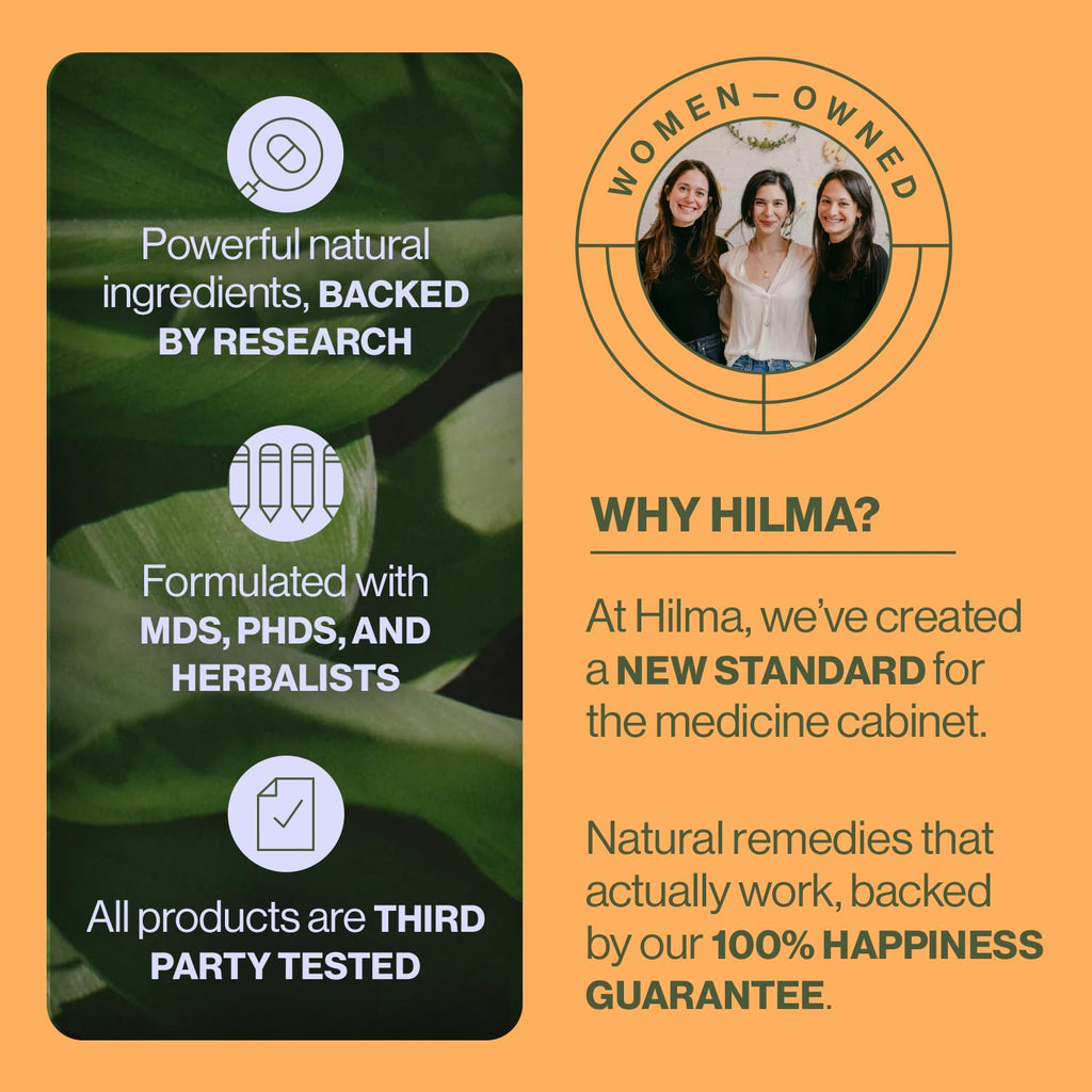 Hilma Prebiotic Fiber Gummies, Daily Fiber Supplement, Gummies for Adults, Supports Gut Health for Women and Promotes Regularity, - FENGGESTORE20