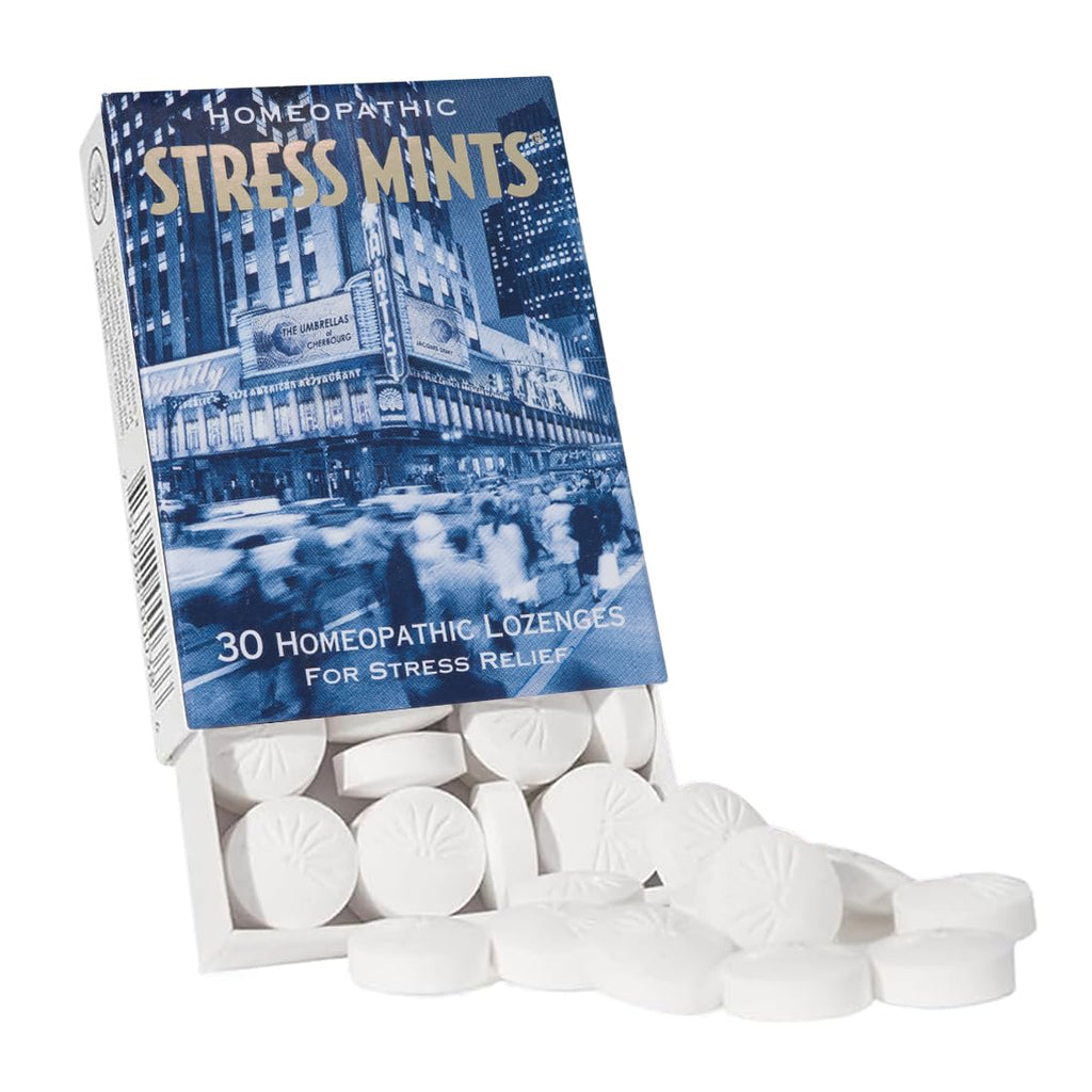 Historical Remedies Stress Mints (1 Pack) | Homeopathic Lozenges to Aid Stress & Digestion, Organic Peppermint Flavor, Vegan & Gluten-Free, Non-Habit Forming - FENGGESTORE20