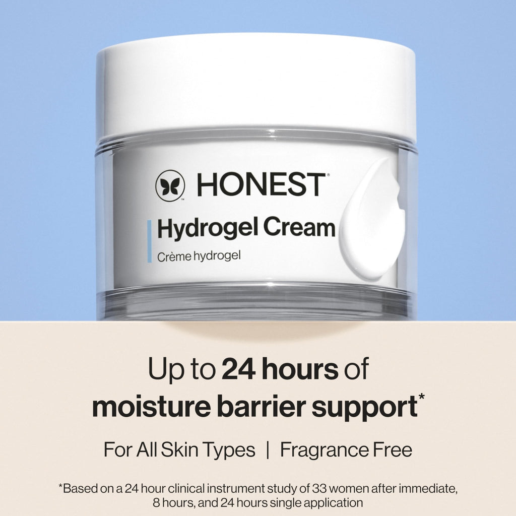 Honest Beauty Hydrogel Cream with Hyaluronic Acid, Lightweight Moisturizing Water, Gentle for Sensitive Skin - FENGGESTORE20
