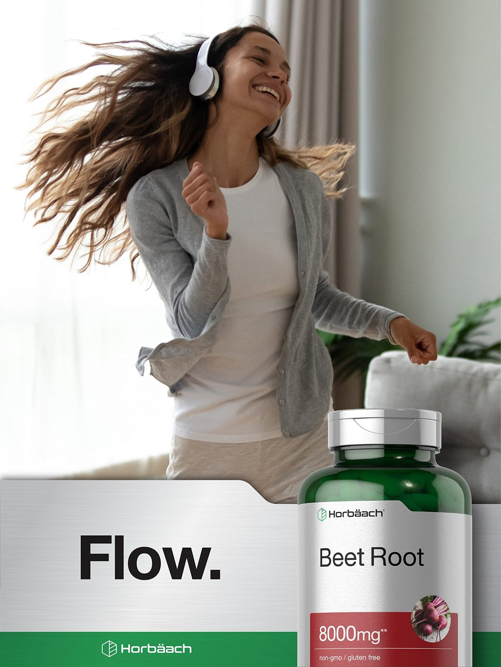Horbäach Beet Root Powder Capsules | 320 Pills | Non-GMO, Gluten Free Formula | High Potency Herbal Extract Supplement - FENGGESTORE20