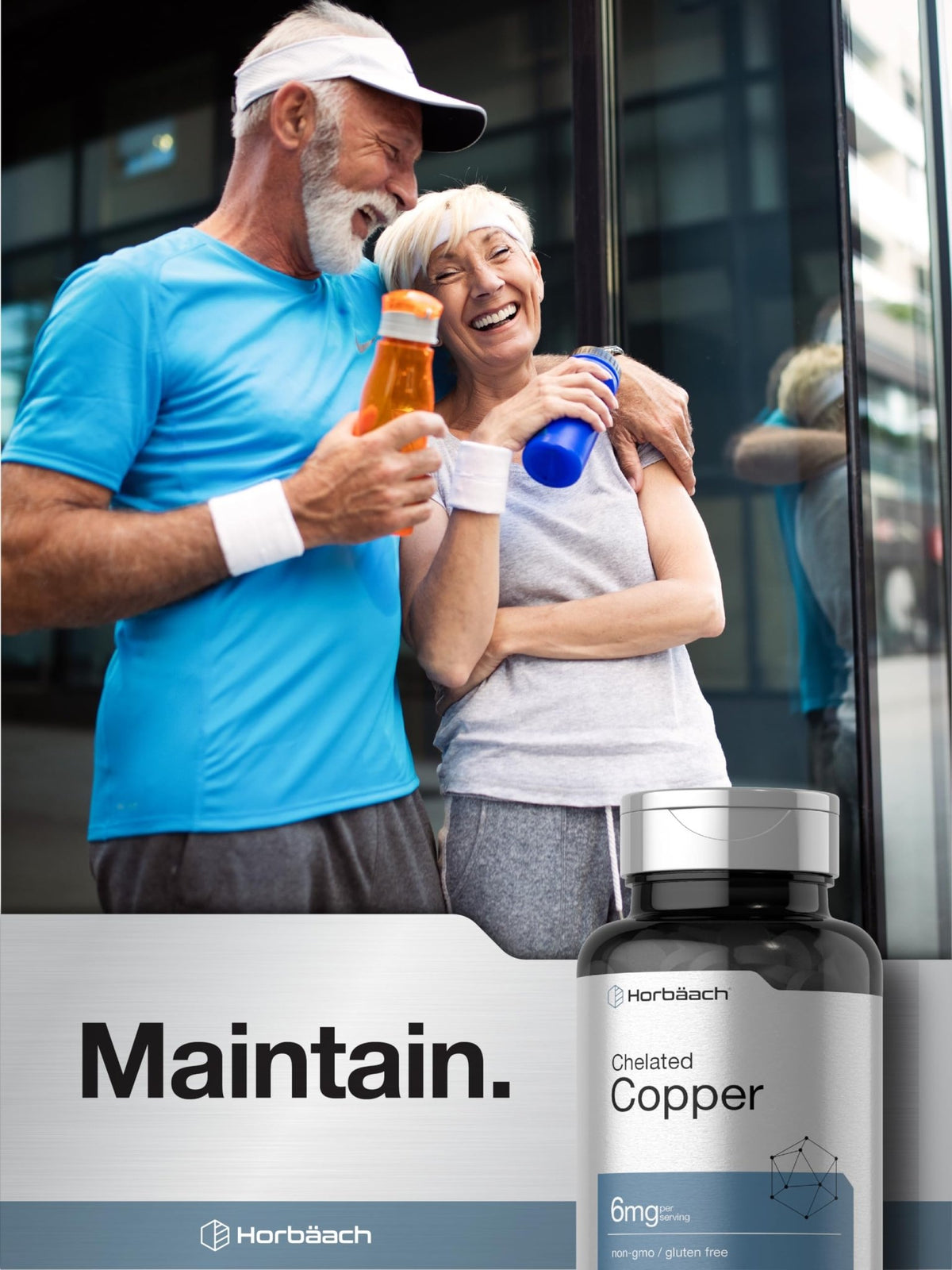 Horbäach Chelated Copper Supplement 6mg | 300 Tablets | Essential Trace Mineral | Vegetarian, Non-GMO, Gluten Free - FENGGESTORE20
