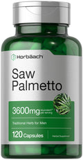 Horbäach Saw Palmetto Extract | 120 Capsules | Non-GMO and Gluten Free Formula | from Saw Palmetto Berries - FENGGESTORE20