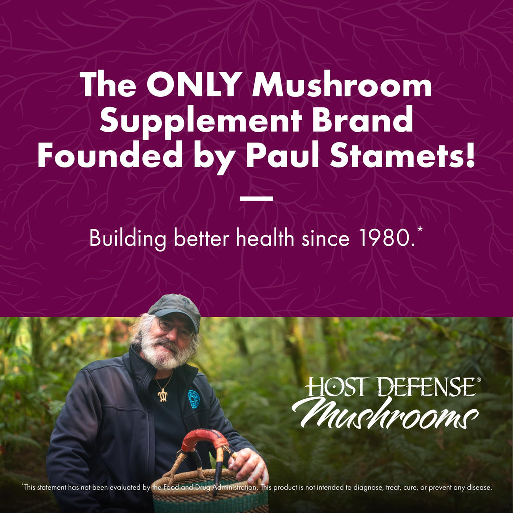 Host Defense Turkey Tail Capsules - Digestive Health & Immune Response Support Supplement - Mushroom Supplement for Gastrointestinal - FENGGESTORE20