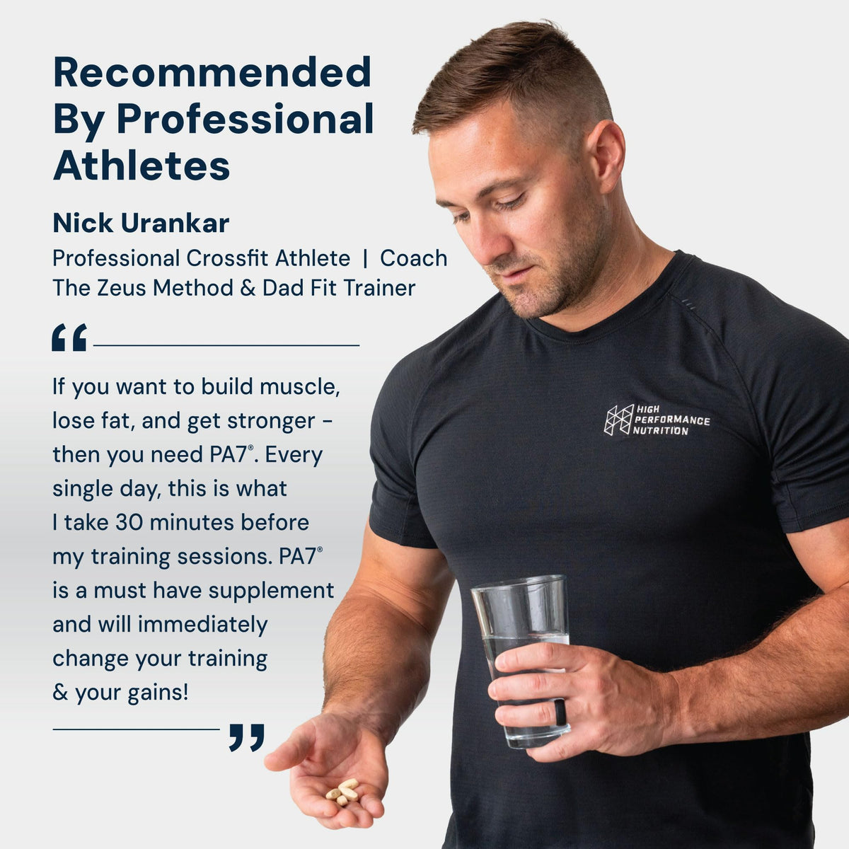 HPN PA(7) Phosphatidic Acid Muscle Builder Top Natural Muscle Builder - Boost mTOR | Build Mass and Strength from Your Workout | 30 Day Supply - FENGGESTORE20