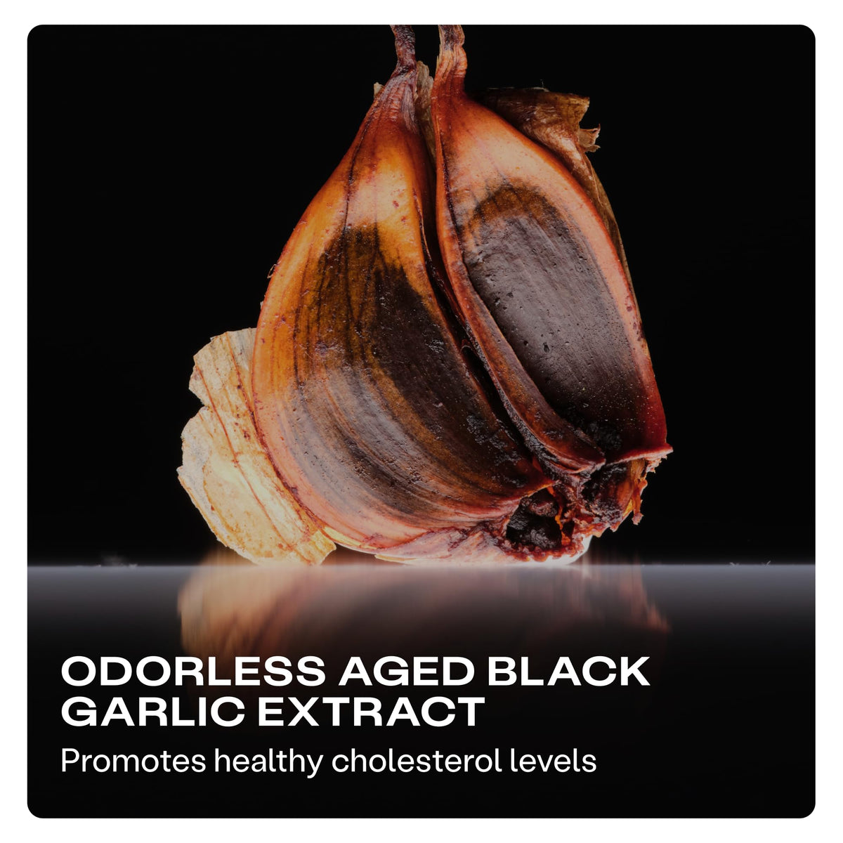 Humann Cholesterol Health Daily, Aged Black Garlic Extract & Citrus Bergamot, Cholesterol & Lipid Support Supplement, 60 Capsules - FENGGESTORE20