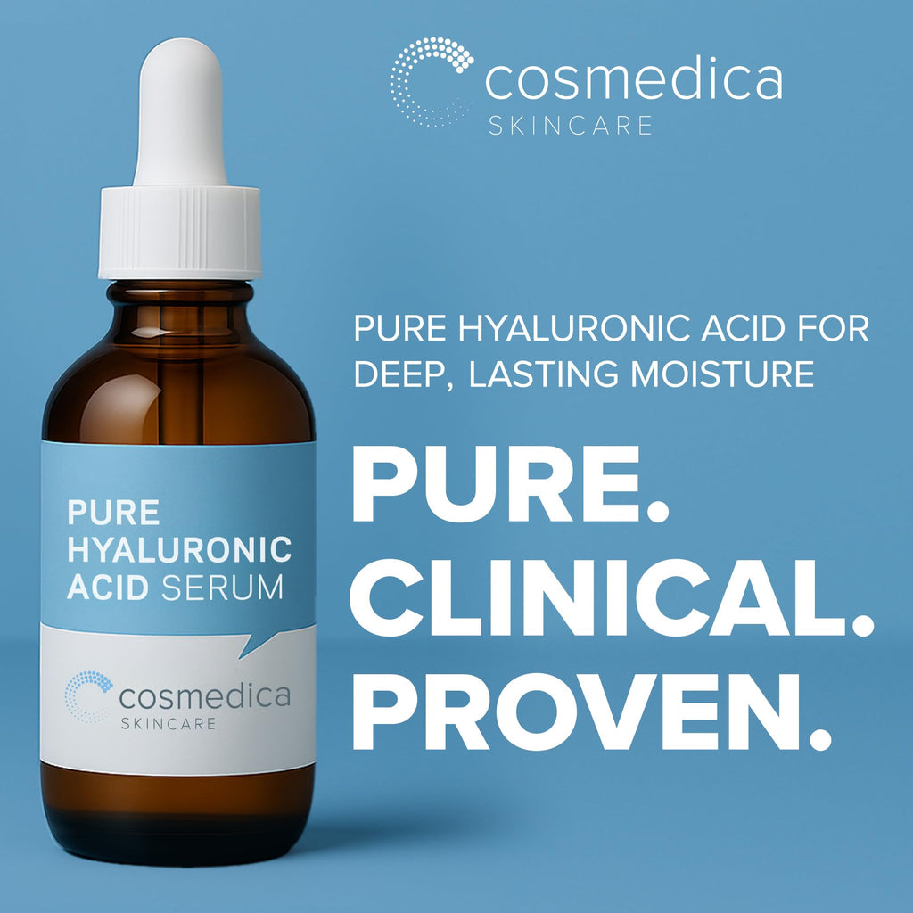 Hyaluronic Acid Serum for Skin 100% Pure Anti Aging Intense Hydration Moisture Non greasy Paraben free, Wrinkle Reducing and Brightening Serum (Pro Formula) 2oz - FENGGESTORE20