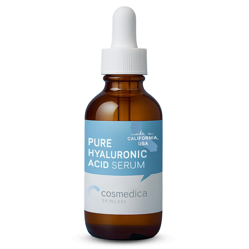 Hyaluronic Acid Serum for Skin 100% Pure Anti Aging Intense Hydration Moisture Non greasy Paraben free, Wrinkle Reducing and Brightening Serum (Pro Formula) 2oz - FENGGESTORE20